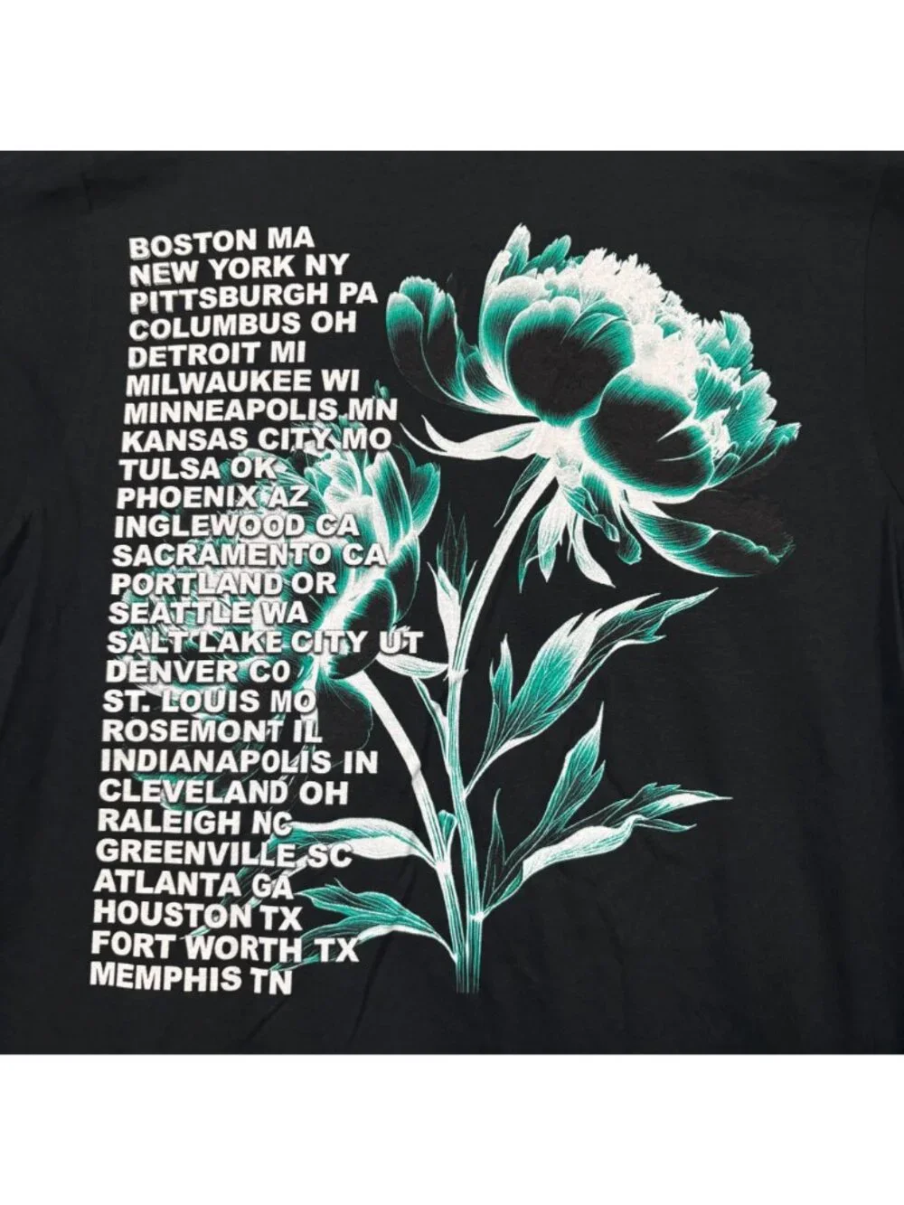 Bush I Beat Loneliness Album Tour Stops Grunge Rock Tee M